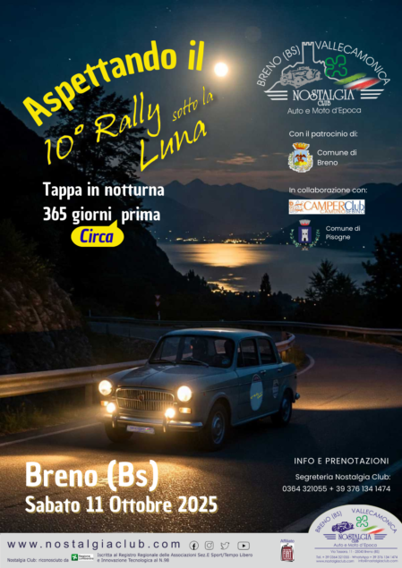 Raduno per auto d'epoca e moto di ogni età